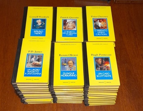 Maestri del giallo lotto - giallo,