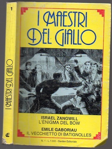 Maestri del giallo 1 - maestri,
