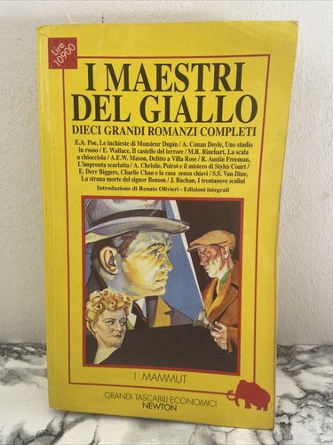 Maestri del giallo - maestri,